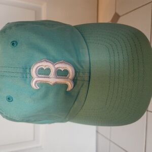Green Baseball Cap with Embroidered Logo